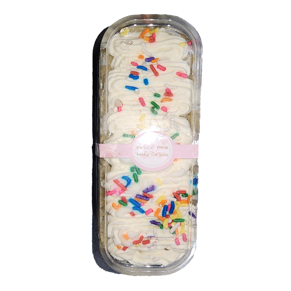 Mini Vanilla Sprinkles Cake